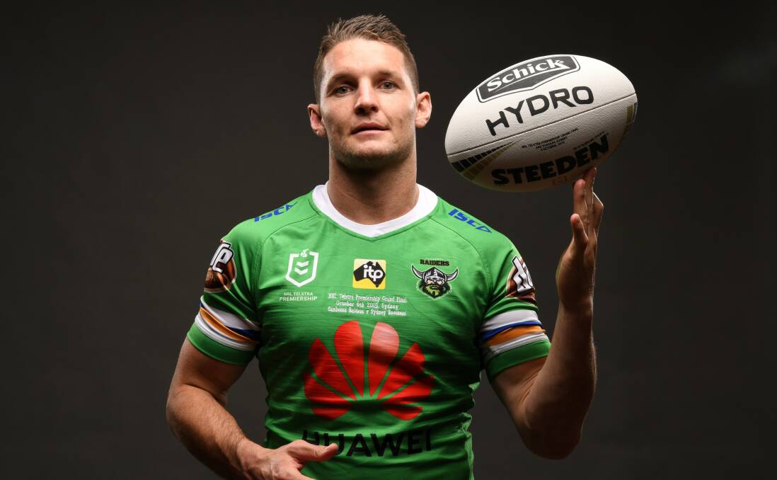 Jarrod Croker has a signed a four-year deal to stay in Canberra. Picture: NRL Images
