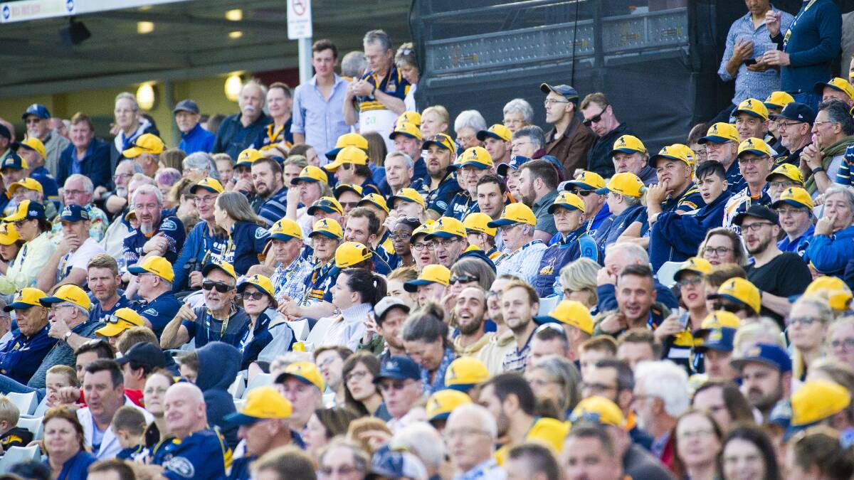 The Brumbies want to build on a core supporter base. Picture: Jamila Toderas