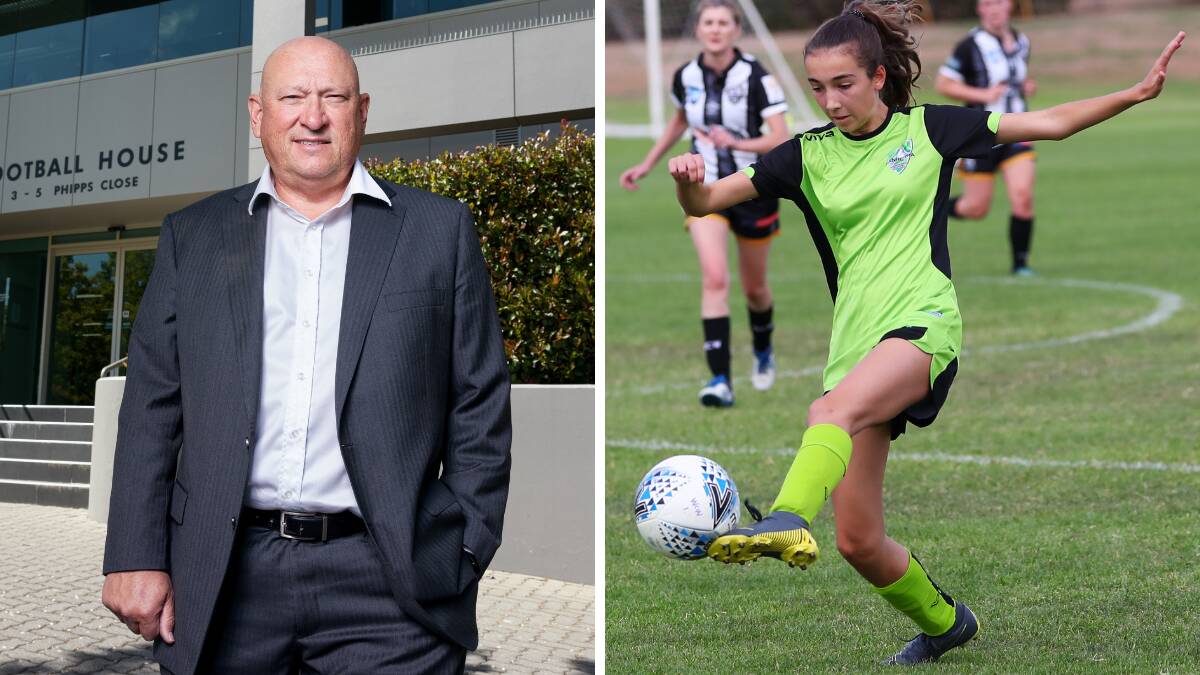 Capital Football chief executive Ivan Slavich wants the board to reverse its decision to axe the Canberra United Academy. Pictures by Sitthixay Ditthavong
