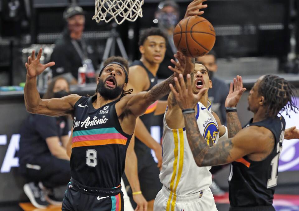 Patty Mills has spent the past 12 seasons in the NBA. Picture: Getty Images