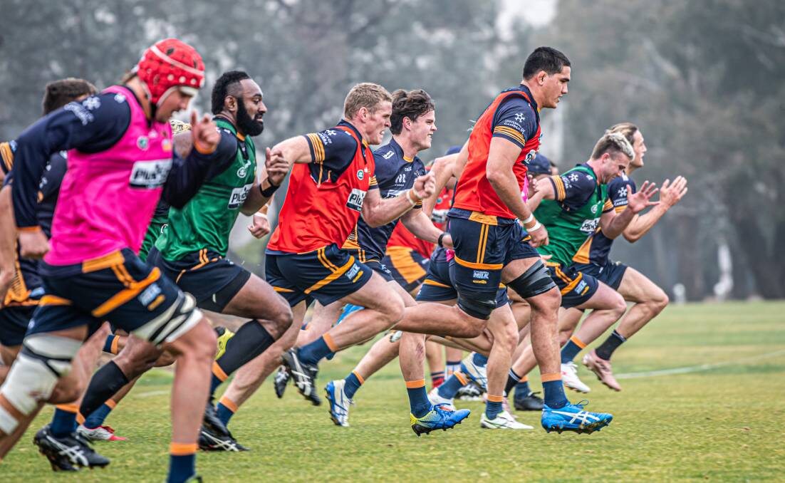 The Brumbies say they are ready for a faster Super Rugby competition to start. Picture: Karleen Minney