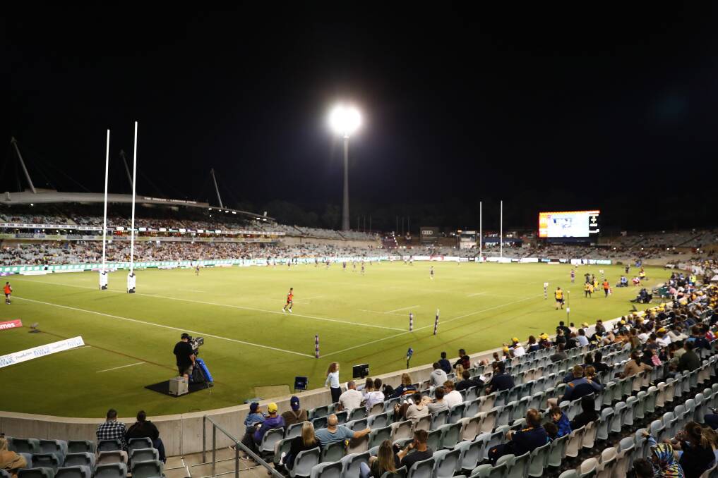 The Australian Sports Commission owns Canberra Stadium. Picture by Keegan Carroll