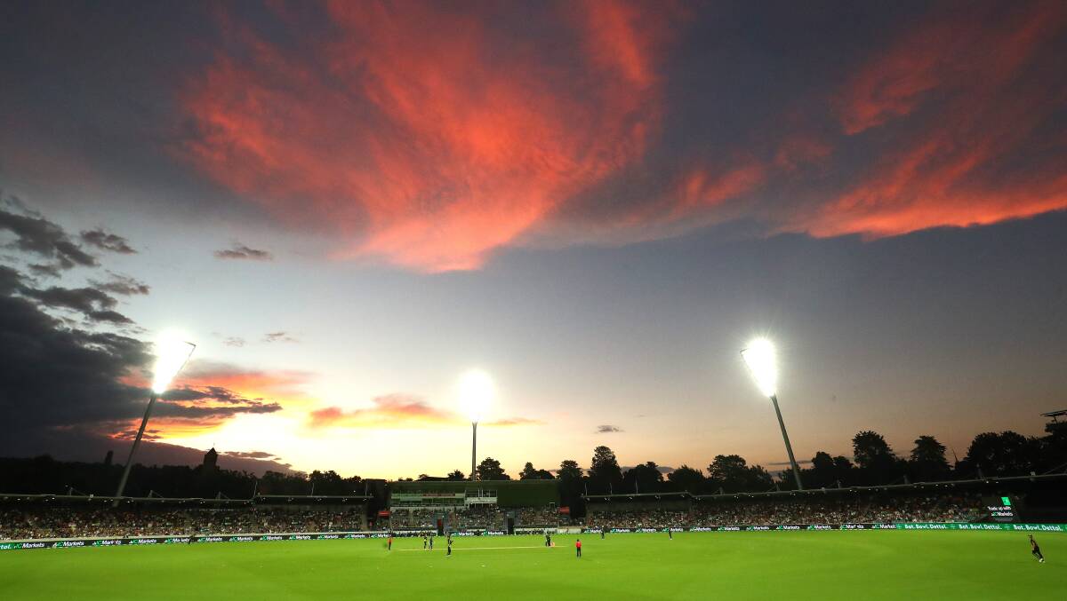 Manuka Oval is set to be used as a day-night four-day venue. Picture: Getty Images