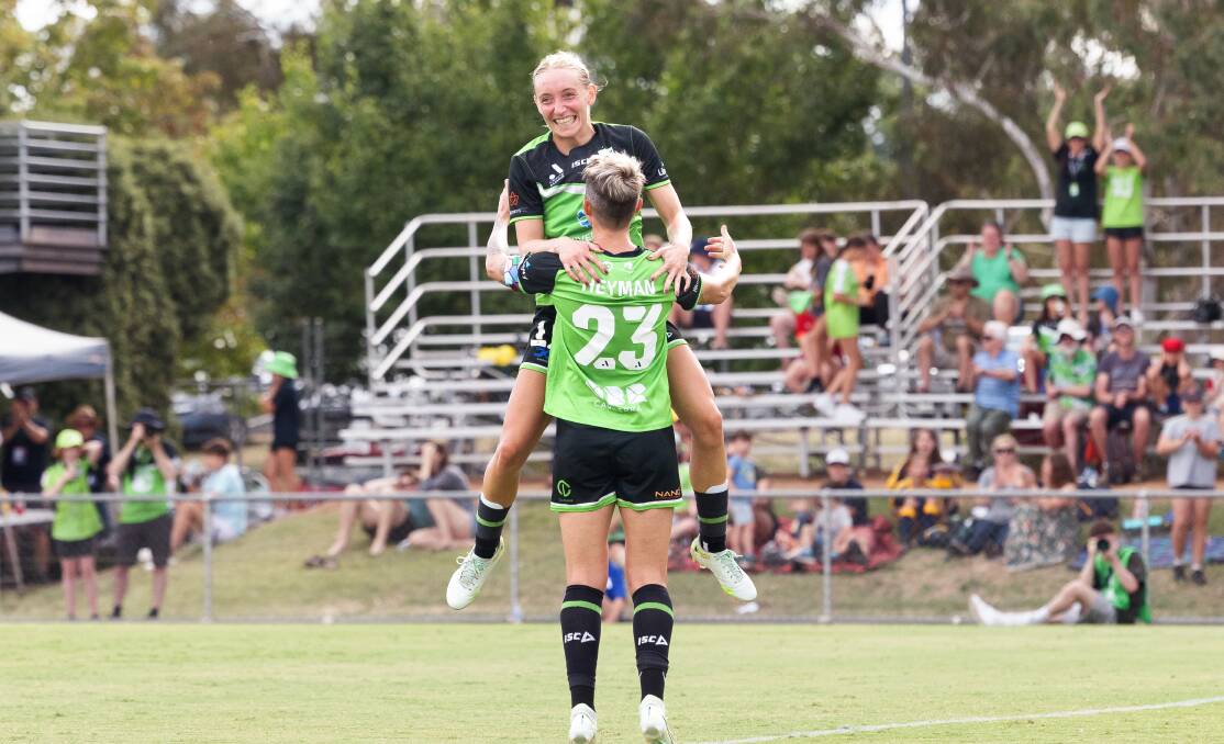 Canberra United is hoping the Matildas' success leads to a surge in support when the ALW begins in October. Picture by Sitthixay Ditthavong