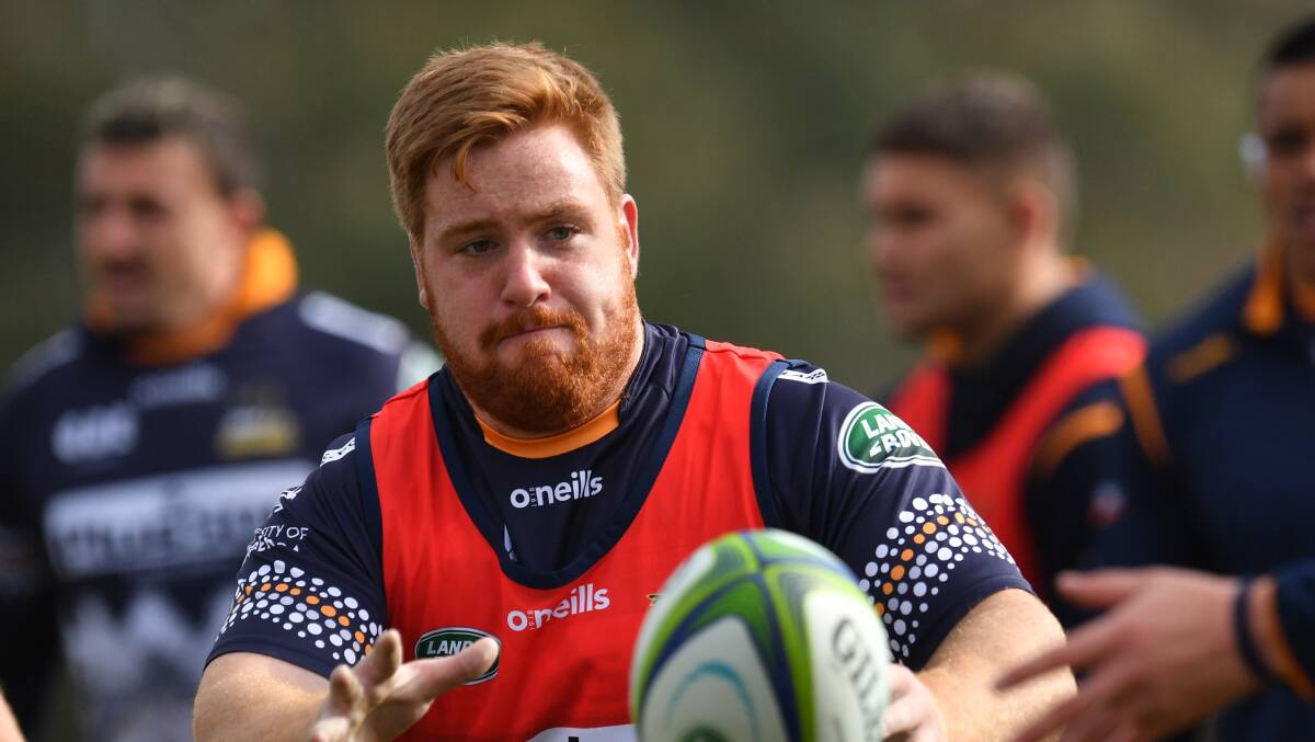 Brumbies prop Tom Ross wants to ease the workload on Allan Alaalatoa. Picture: Getty Images