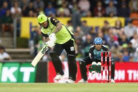 The Sydney Thunder played two games in Canberra last season. Picture by Keegan Carroll
