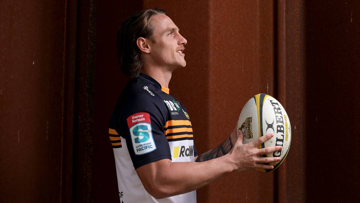 Corey Toole has been part of the Brumbies' academy since moving to Canberra. Picture by James Croucher