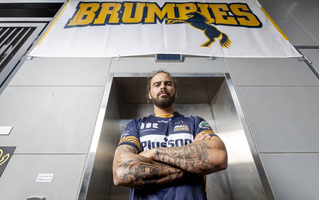 Andy Muirhead says the Brumbies are ready to tackle the dangerous Chiefs. Picture: Sitthixay Ditthavong