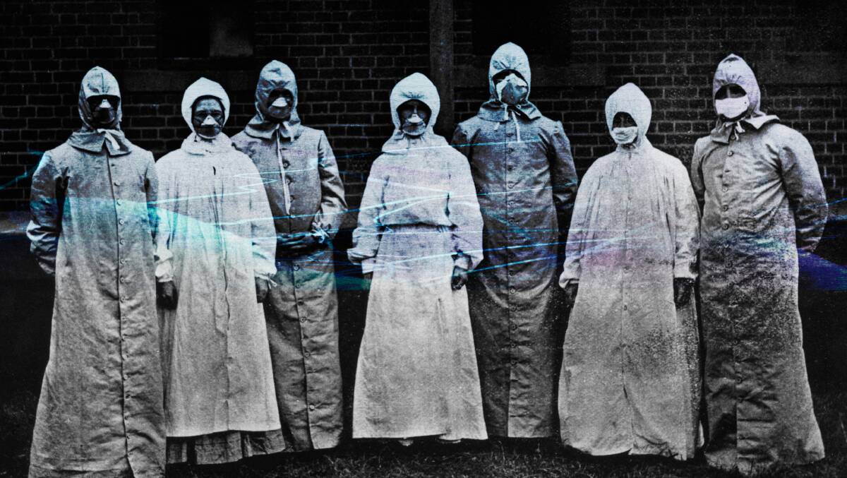 Masks were just as vital in making it through the 1918 pandemic as they are in todays COVID crisis. Picture: Shutterstock.