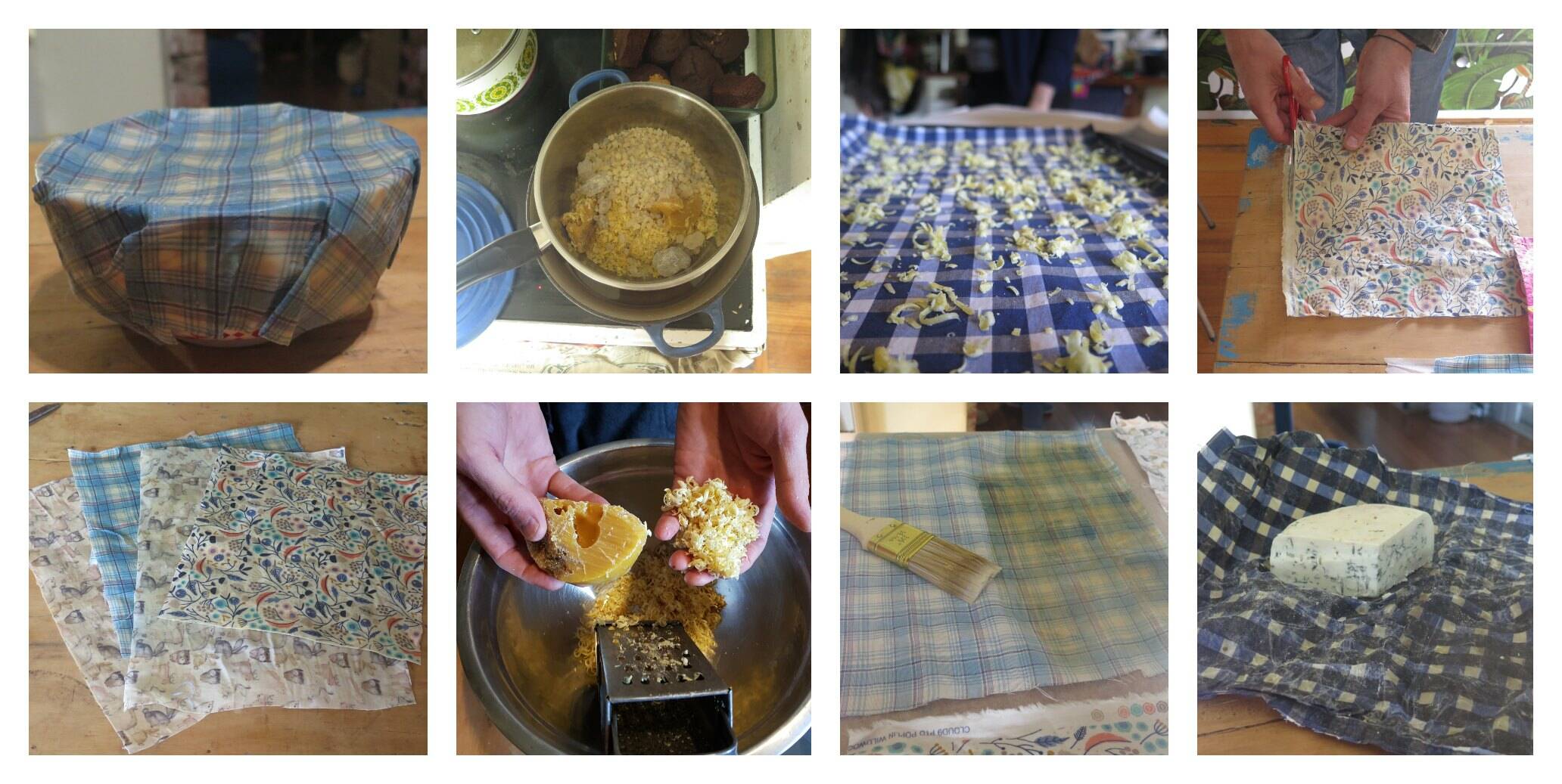 Pine resin substitute for beeswax wraps