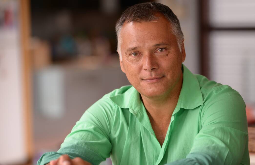 Stan Grant will be in conversation with Mark Kenny on Grant's new book With the Falling of the Dusk. Picture: Kathy Luu