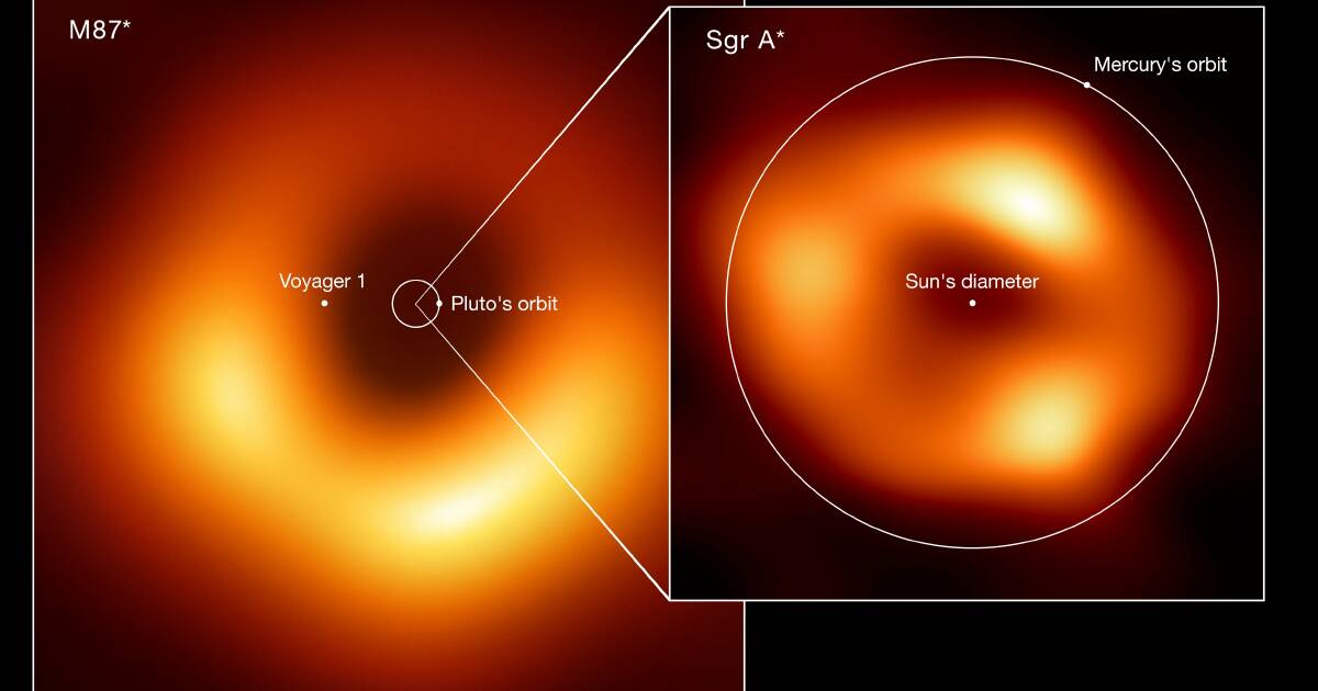 The first image of the black hole lying in our galaxy – The Canberra Times