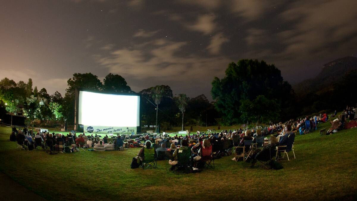 Sunset Cinema has returned to the Australian National Botanic Gardens. Picture: Supplied