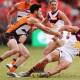 The GWS Giants will tackle the Brisbane Lions at Manuka Oval on Saturday, July 16. Picture: AAP