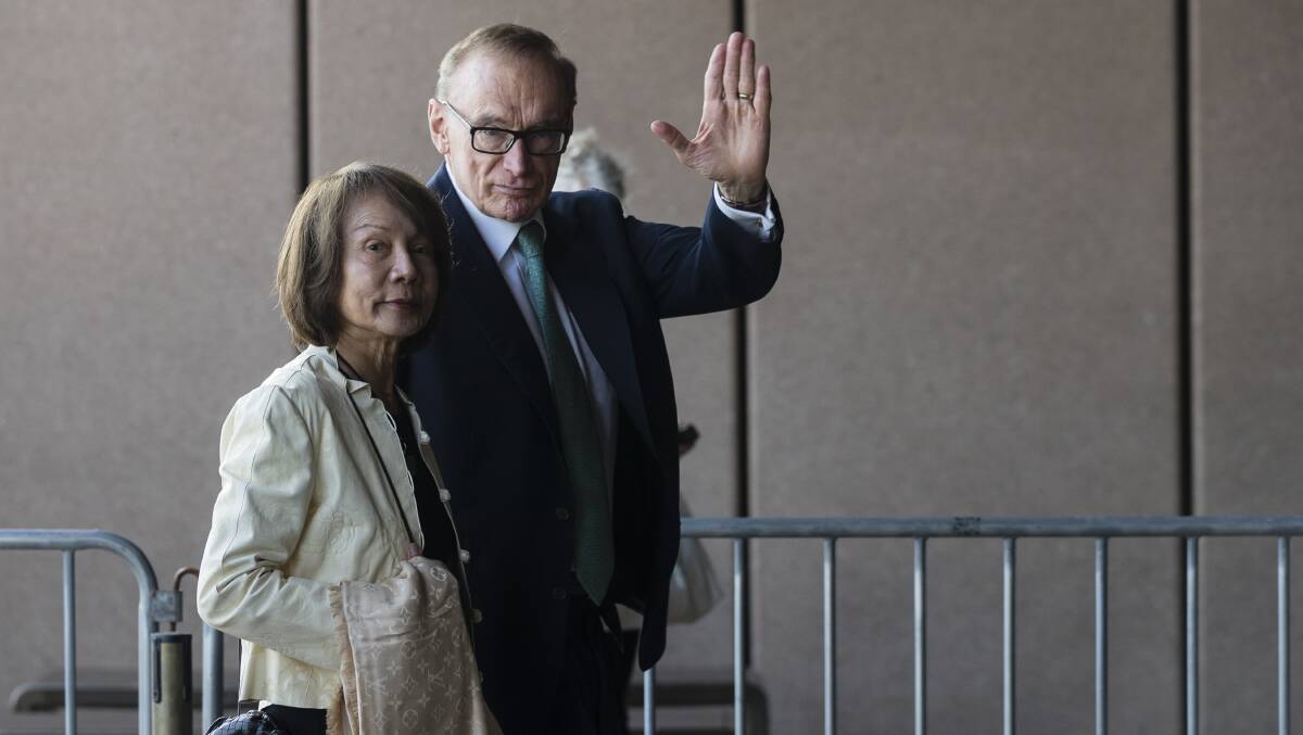 Former NSW Premier Bob Carr has revealed the sudden loss of his wife Helena Carr. Picture Getty Images