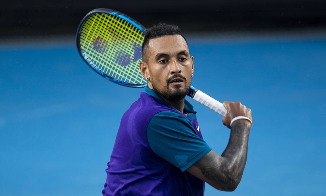  Nick Kyrgios will take on Portuguese qualifier Frederico Ferreira Silva in the Australian Opern first round. Picture: Getty Images