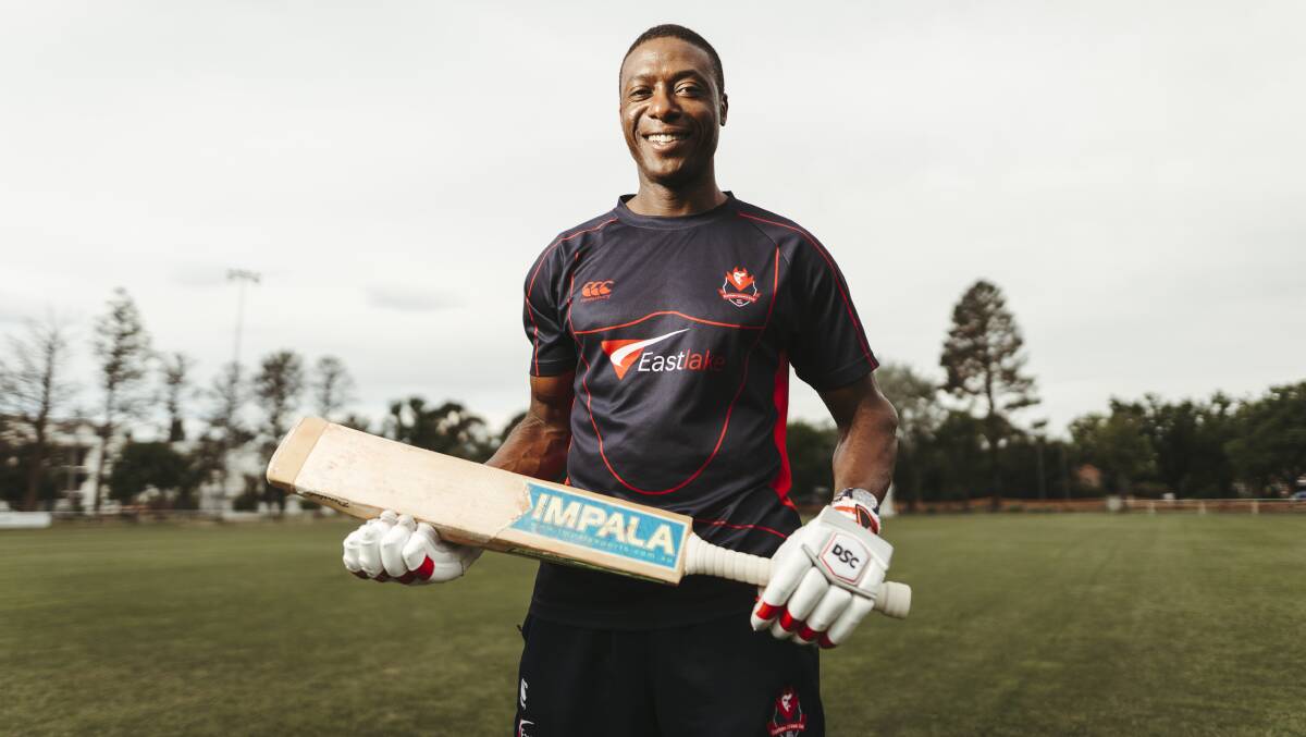 Eastlake player Vusi Sibanda scored 170 on Saturday. Picture: Dion Georgopoulos