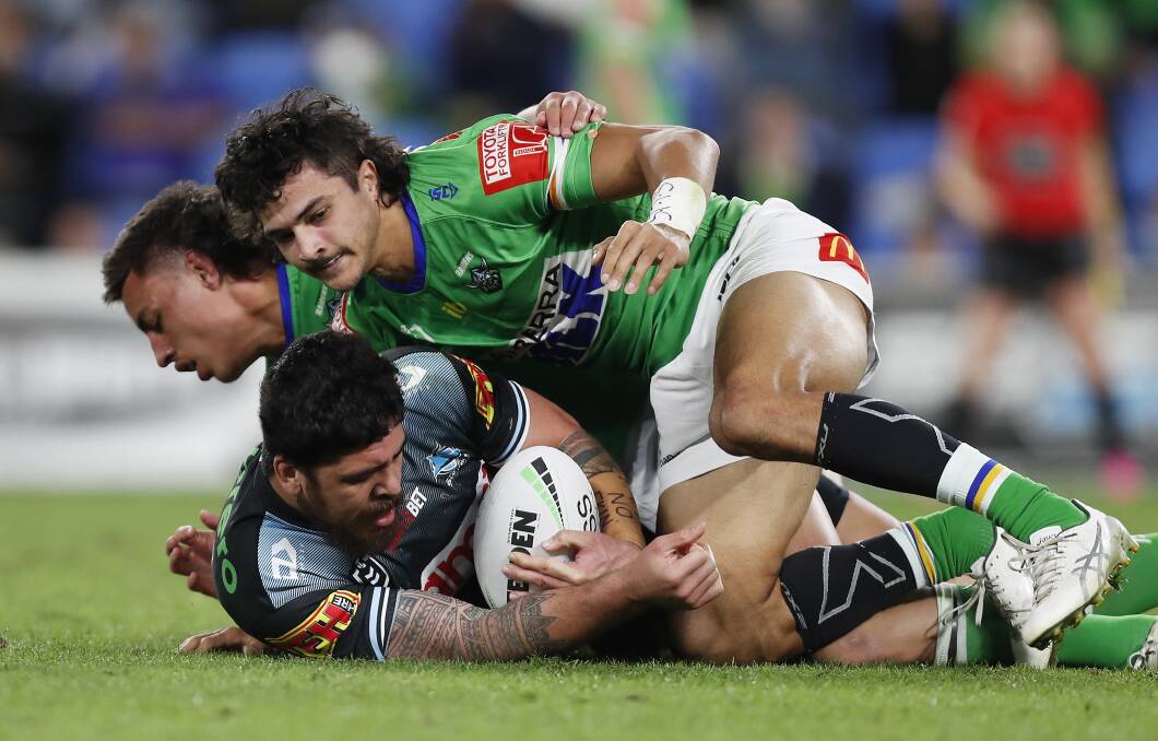 Young fullback Xavier Savage will require surgery on an injured AC joint. Picture: Getty Images