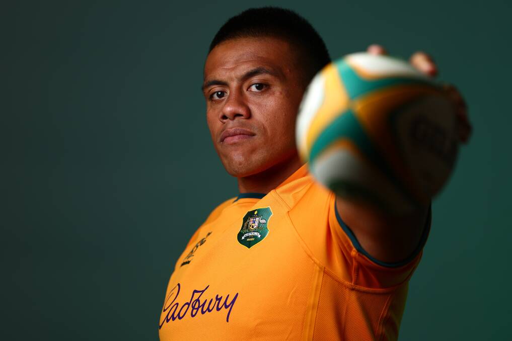 Allan Alaalatoa is one of 12 Brumbies in the Wallabies' team. Picture: Getty Images
