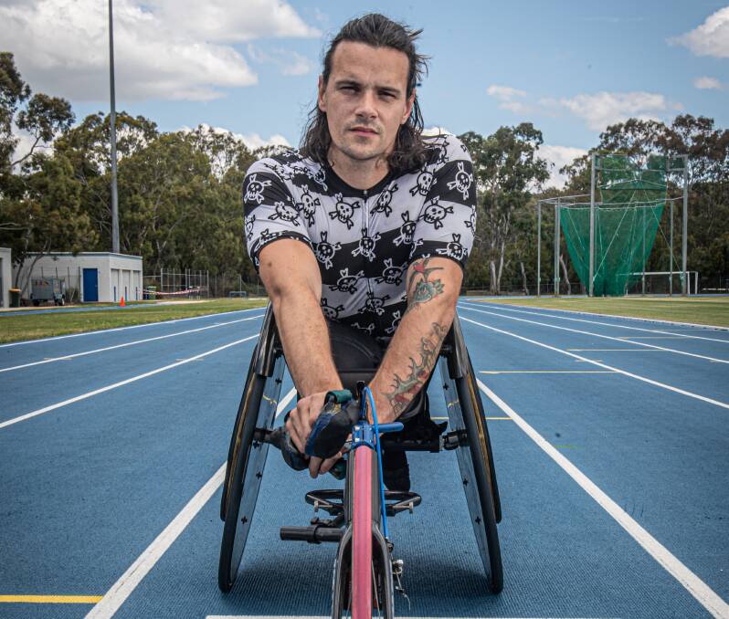 AIS-based para-athlete Jake Lappin will compete at his third Commonwealth Games. Picture: Karleen Minney