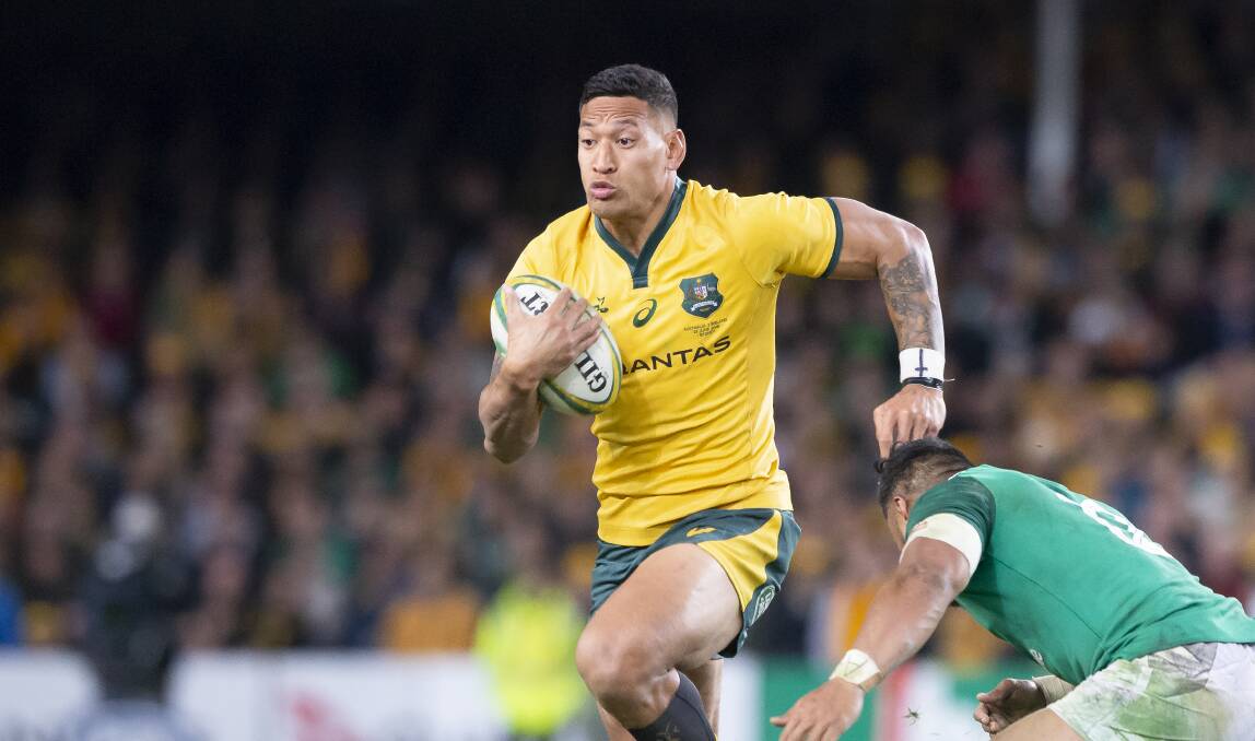 Former Wallabies player Israel Folau's case highlights one of the problems with Scott Morrison's proposed new religious freedom law. Picture: Sitthixay Ditthavong