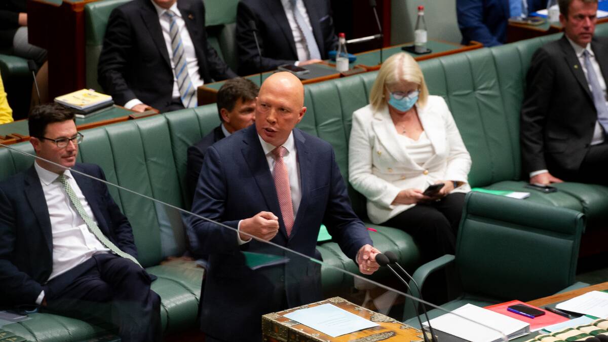 To have a chance of regaining power, Peter Dutton's Liberals should return to the basics of government. Picture by Elesa Kurtz