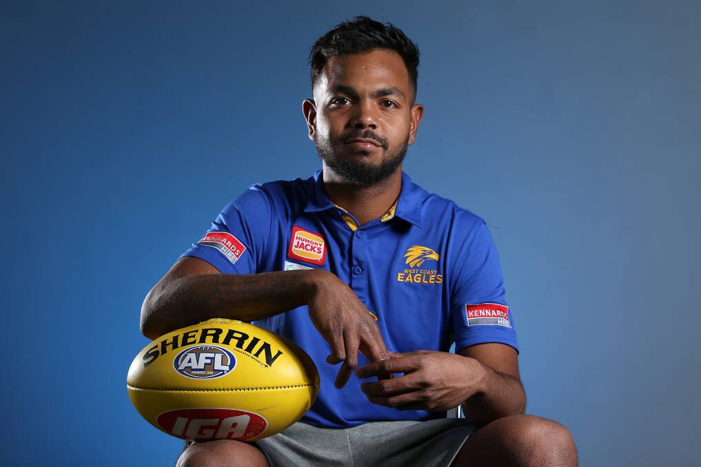 Eagles premiership player Willie Rioli has been provisionally banned over an alleged violation of the AFL's anti-doping code. Picture: Getty Images