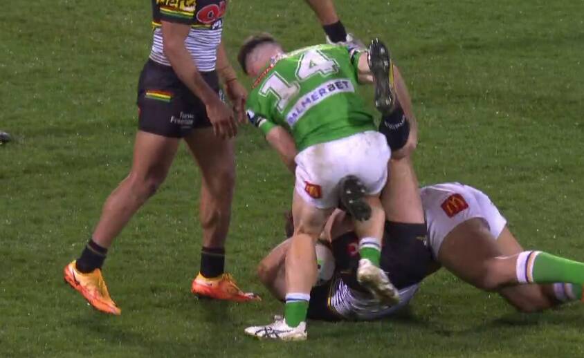 The Jaeman Salmon-Tom Starling incident which fired up Ricky Stuart.