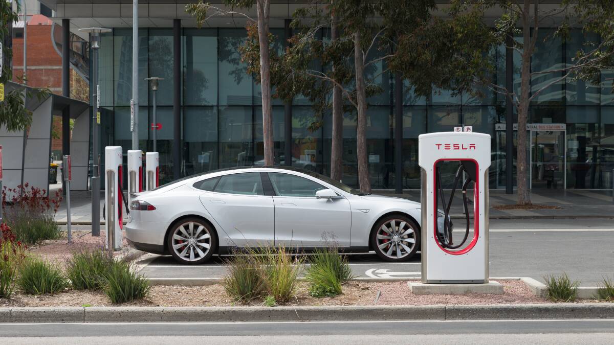 The ACT government has set out a plan to speed the take-up of electric vehicles in Canberra over the next 13 years. Picture: Shutterstock