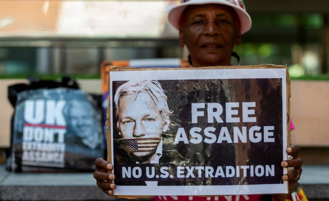 WikiLeaks founder Julian Assange has appealed to the High Court in London to block his extradition to the United States. Picture: Getty Images.