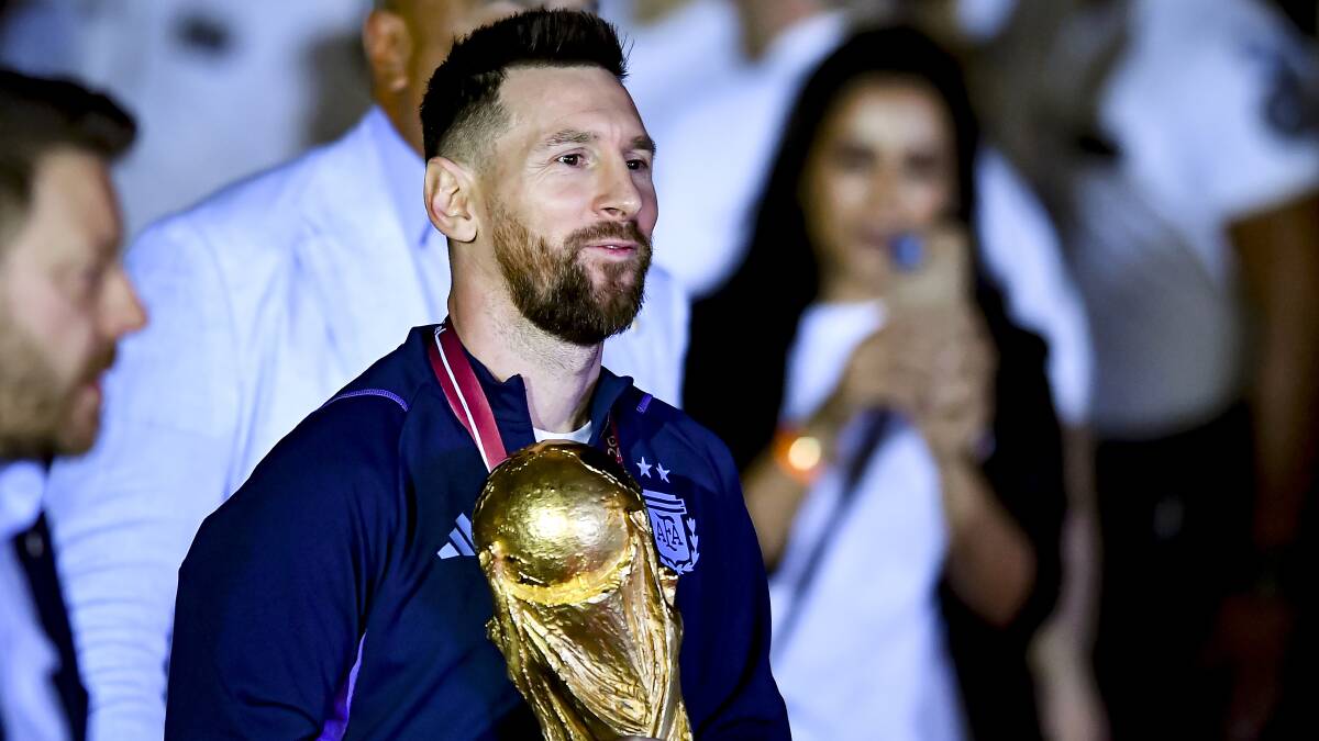 There are things about the matter of Messi's greatness that words alone struggle to wield. Picture Getty