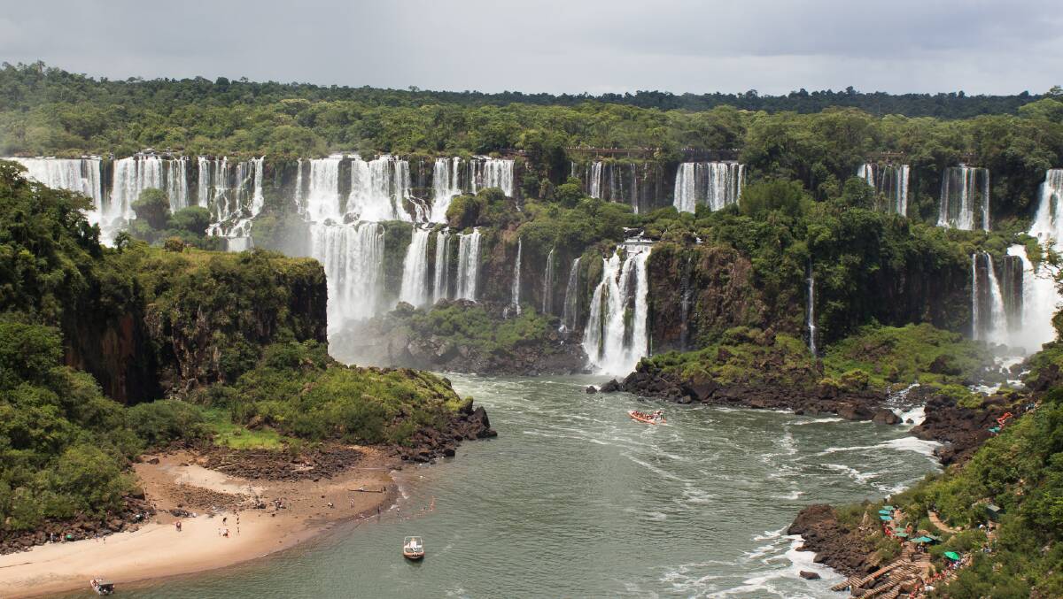 It's said US First Lady Eleanor Roosevelt visited Iguazu Falls in 1944 and exclaimed, "Poor Niagara!" Picture supplied