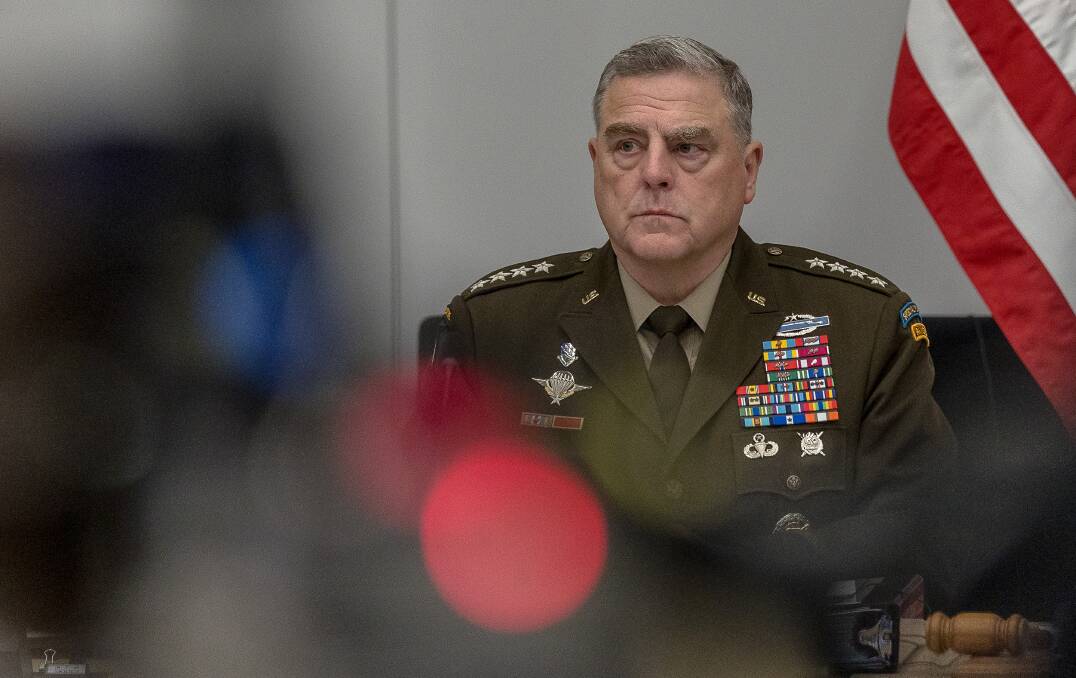 General Mark Milley, chair of the American joint chiefs of staff. Picture Getty Images