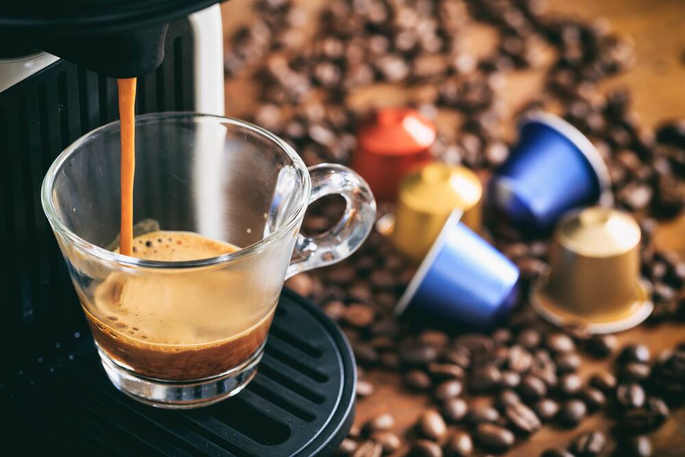 Best coffee pod machine Australia. Picture by Shutterstock