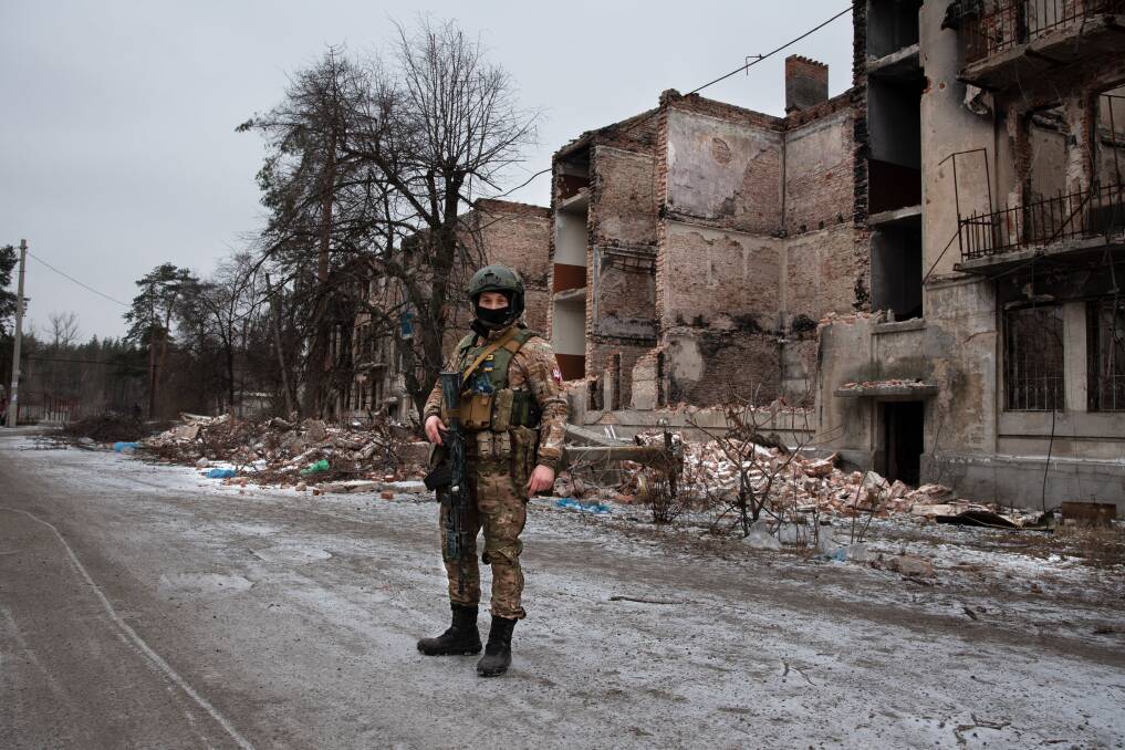 Everybody wants Kyiv to prevail but no third country has its boots on the ground. Picture Getty Images