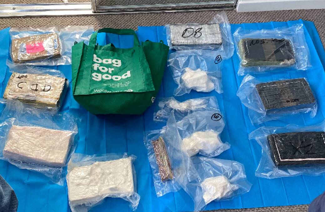 Items seized as part of Operation Ironside. Picture: Supplied