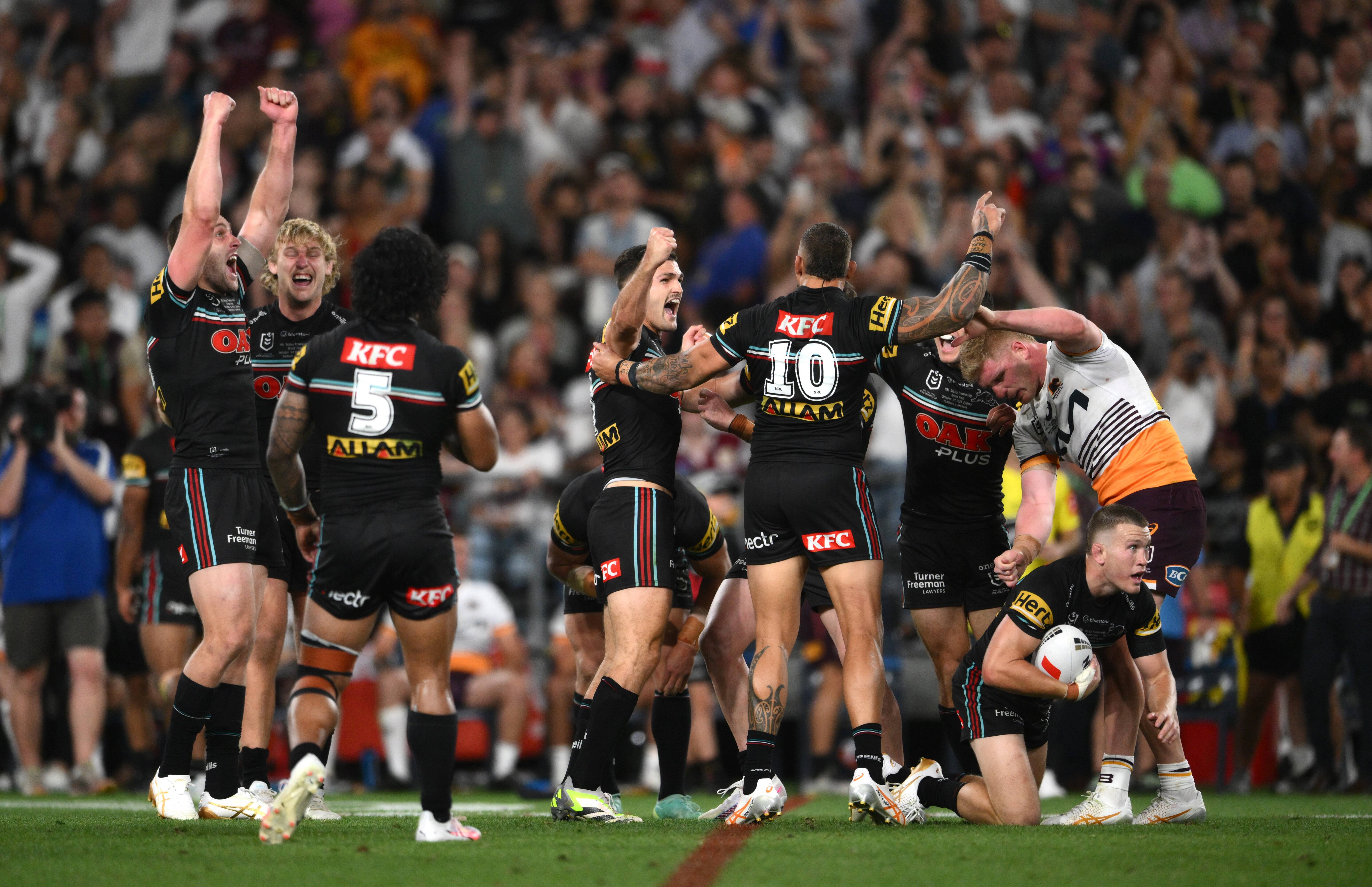 Penrith beat Brisbane in classic 2023 NRL grand final The Canberra Times Canberra, ACT