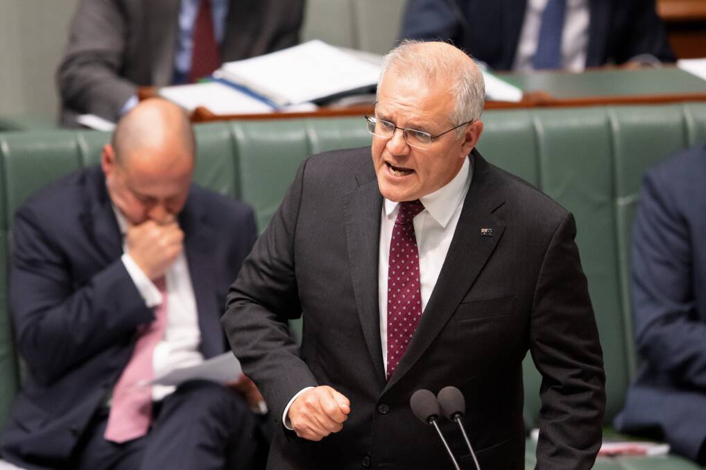 Prime Minister Scott Morrison referred the allegations to his chief of staff. Picture: Sitthixay Ditthavong