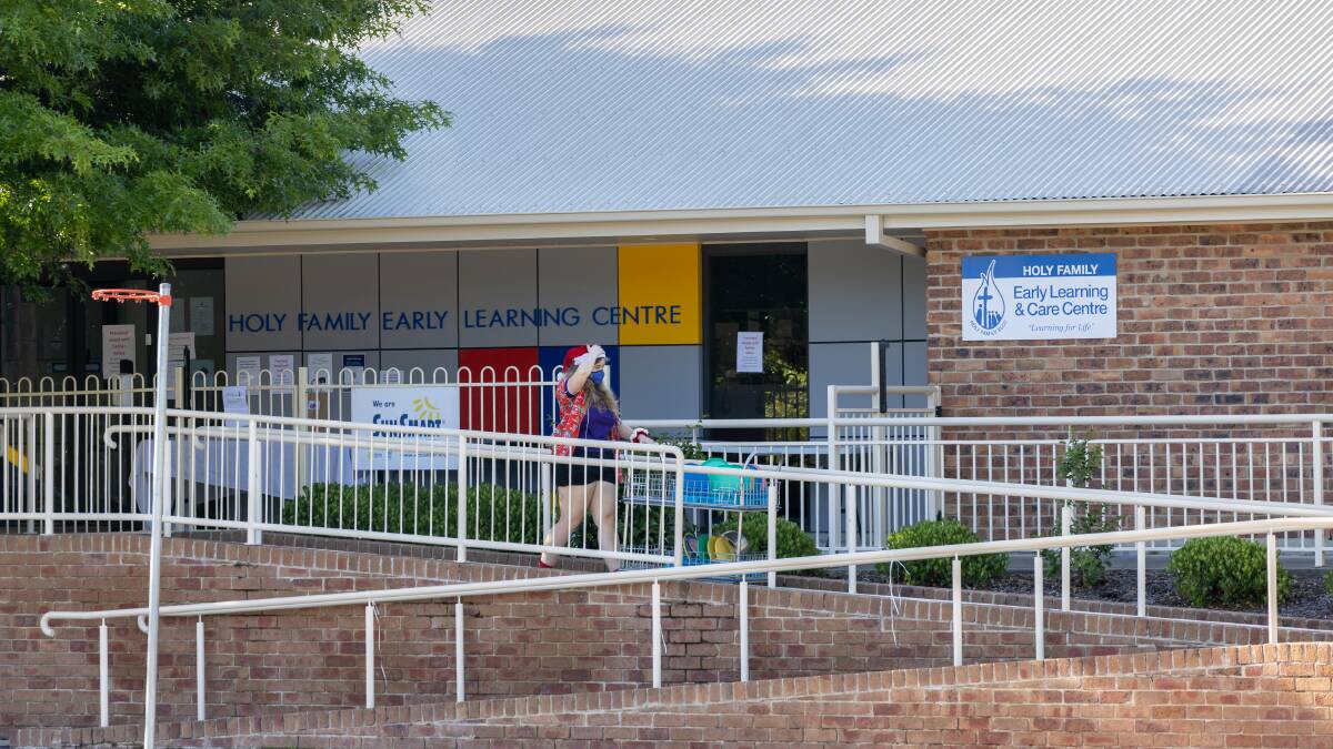 The Holy Family Early Learning Centre in Gowrie has closed for the rest of 2021 after a COVID exposure. Picture: Sitthixay Ditthavong
