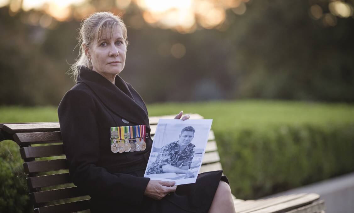Julie-Ann Finney has renewed her calls for a royal commission into veteran suicides. Picture: Sitthixay Ditthavong