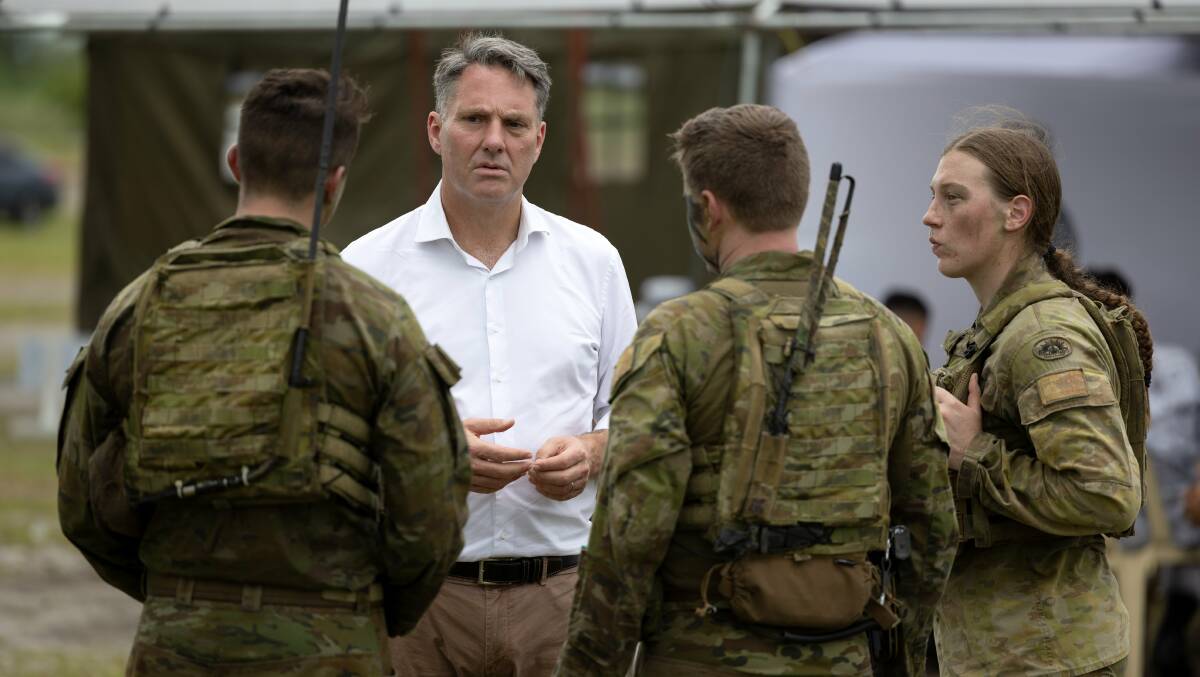 Defence Minister Richard Marles says force needs to fail fast and adapt. Picture Defence Images