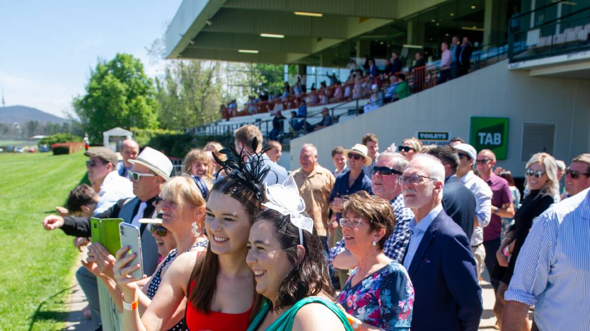 Crowds were limited at the 2020 Melbourne Cup day event at Thoroughbred Park. Picture: Elesa Kurtz