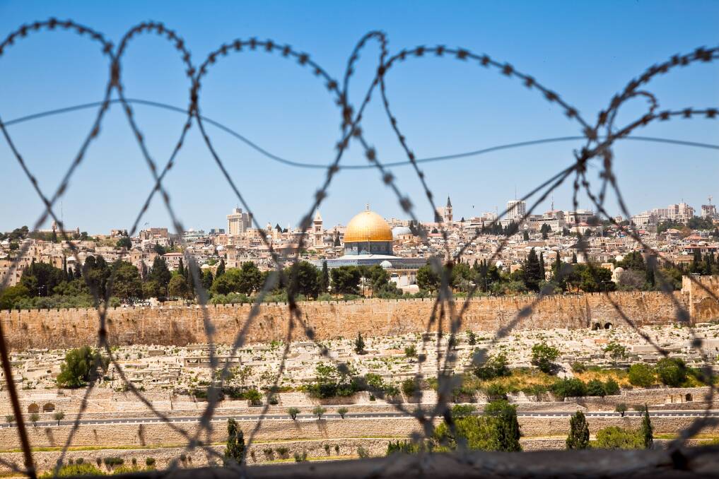There has been a history of division in the Holy Land. Picture: Shutterstock