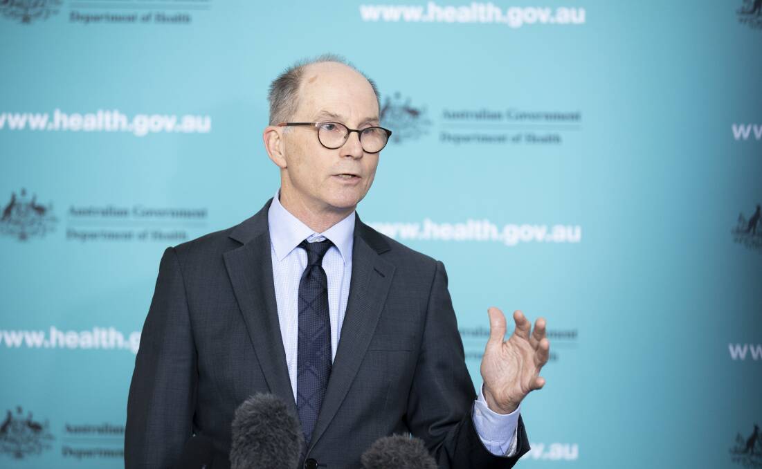 Chief Medical Officer Paul Kelly. Picture: Sitthixay Ditthavong
