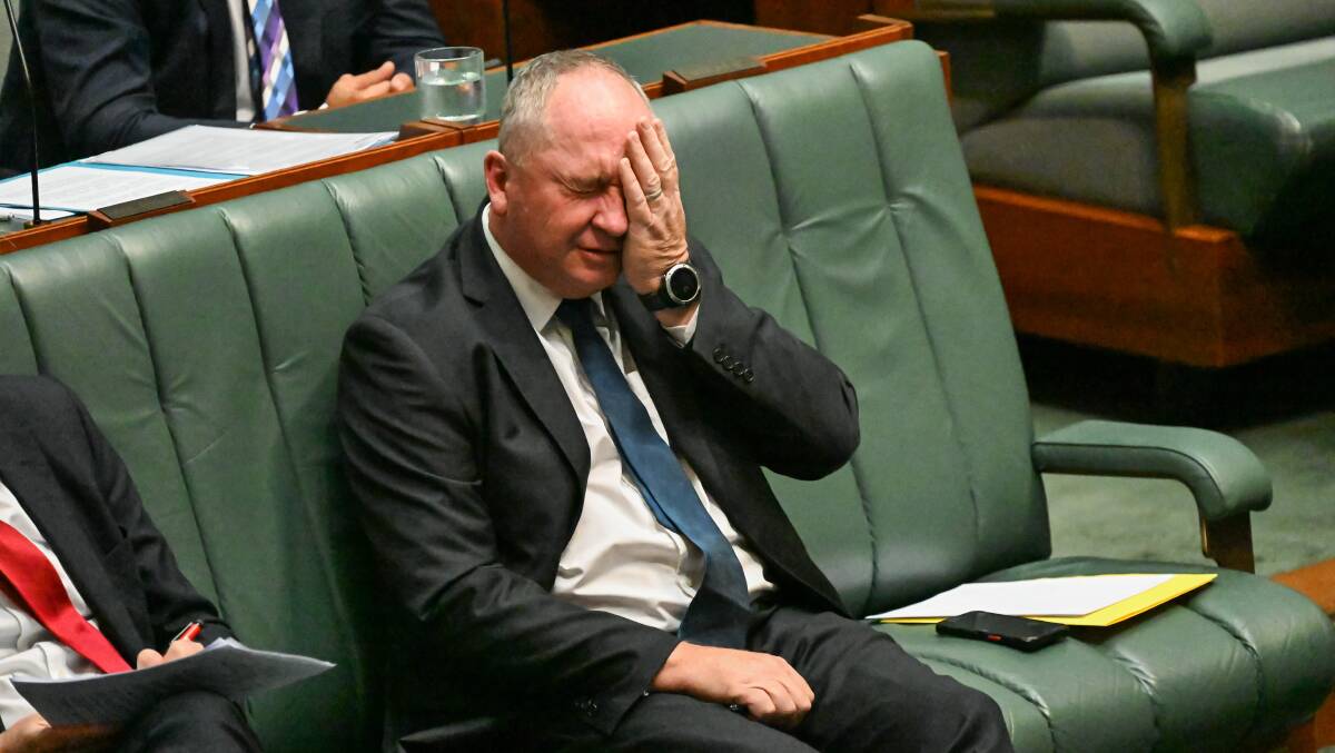Former deputy prime minister Barnaby Joyce. Picture by Elesa Kurtz