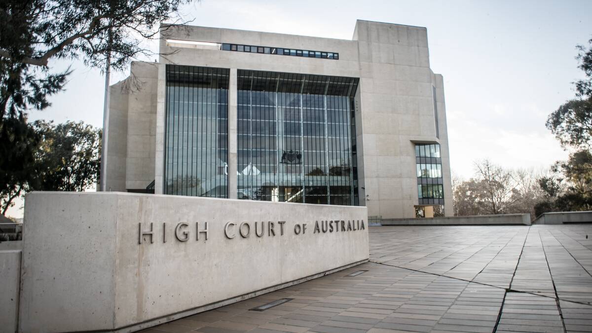 The High Court of Australia. Picture by Karleen Minney
