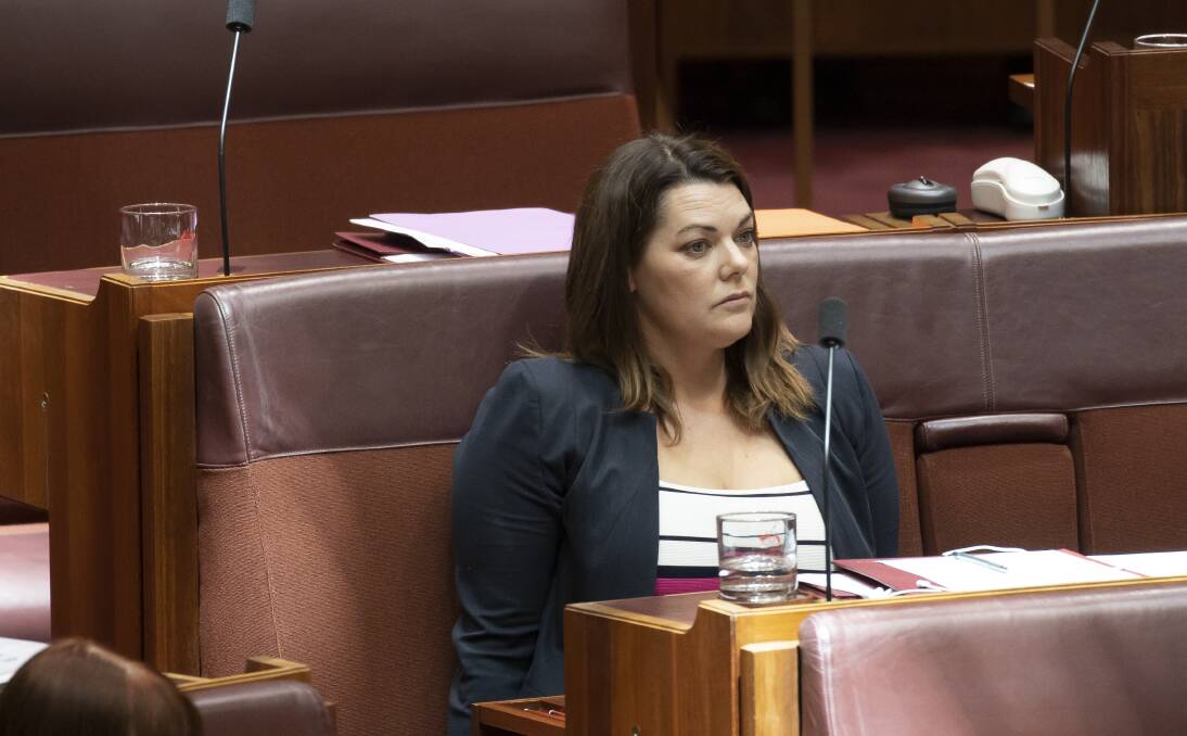 Greens senator Sarah Hanson-Young has called for the prospect of a publicly-owned search engine to be investigated. Picture: Sitthixay Ditthavong