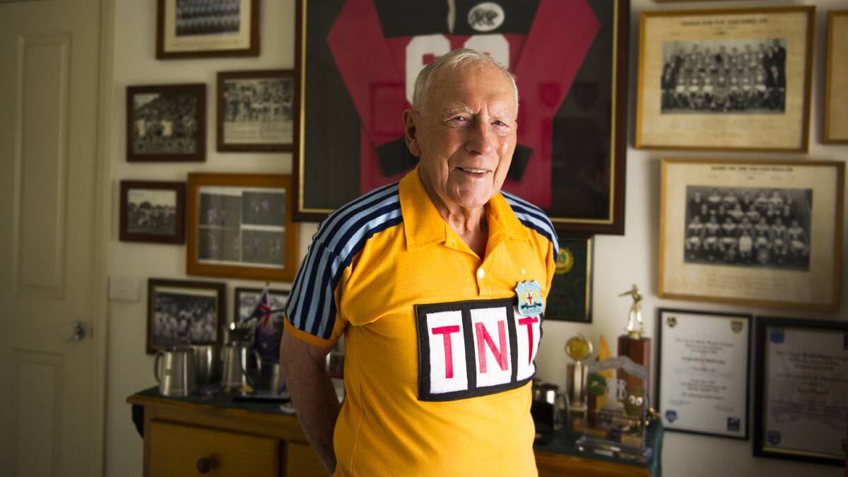 Former CRRL chairman and referee Noel Bissett passed away on Saturday. Picture: Dion Georgopoulos