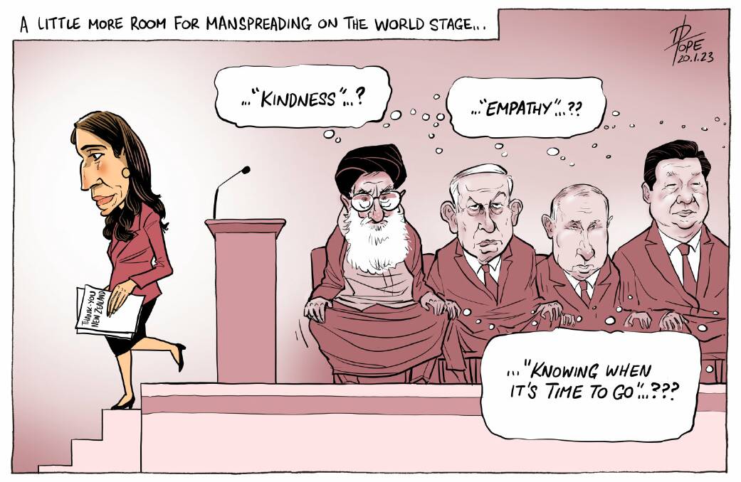 David Pope's editorial cartoon for The Canberra Times on January 20, 2023.