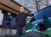 Dr Bjorn Sturmberg has been leading research to ensure that remote Australian communities are being considered during planning for electric vehicles. Picture: Sitthixay Ditthavong